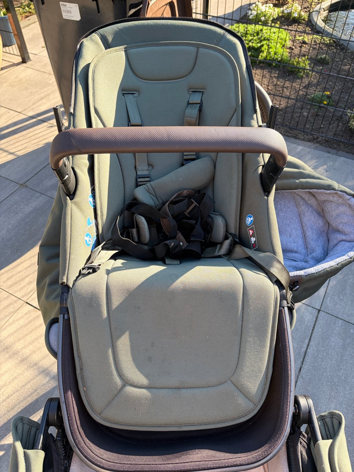 Joolz Day 3 kinderwagen met reiswieg en voetenzak, Zo goed als nieuw, Combiwagen, Met reiswieg, Ophalen