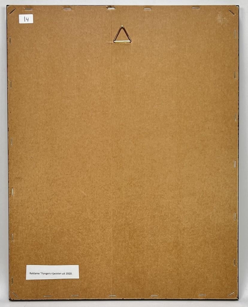 1050. Affiche, Fongers rijwielen, ca. 1920, Antiek en Kunst, Ophalen of Verzenden