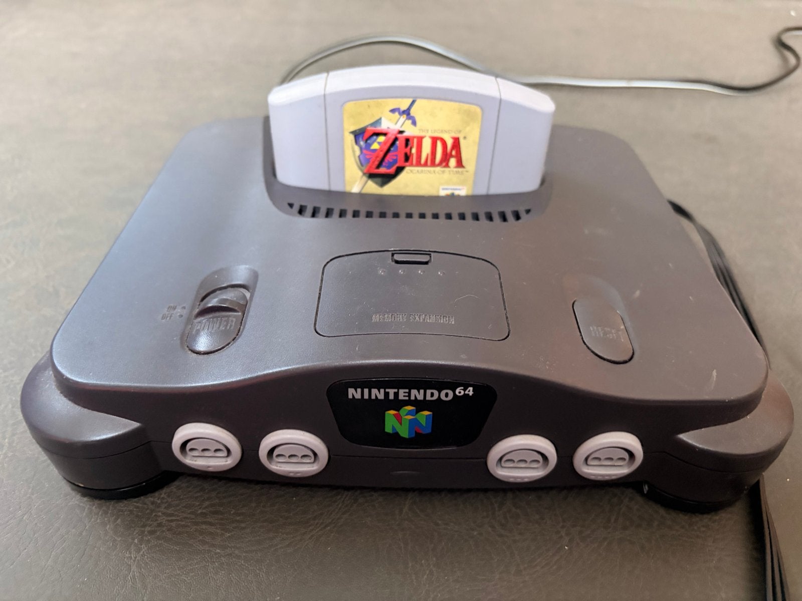 Nintendo 64 Console met 2 controllers en 2 games, Ophalen of Verzenden, Gebruikt, Met 2 controllers, Met games