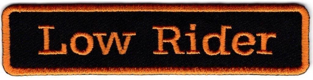 Harley Davidson Low Rider patch embleem #1, Motoren, Verzenden, Nieuw
