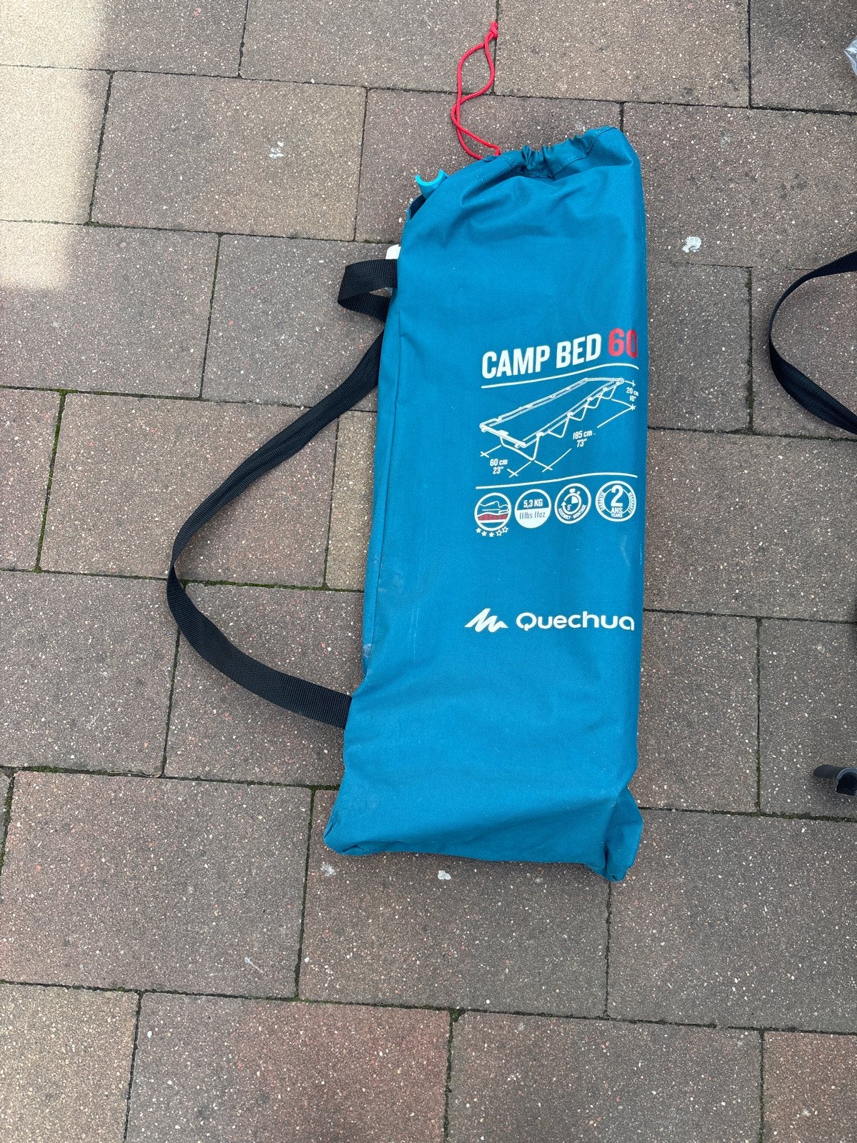 Quechua Camp Bed 60 - Comfortabel en Compact (2), Ophalen of Verzenden, Gebruikt