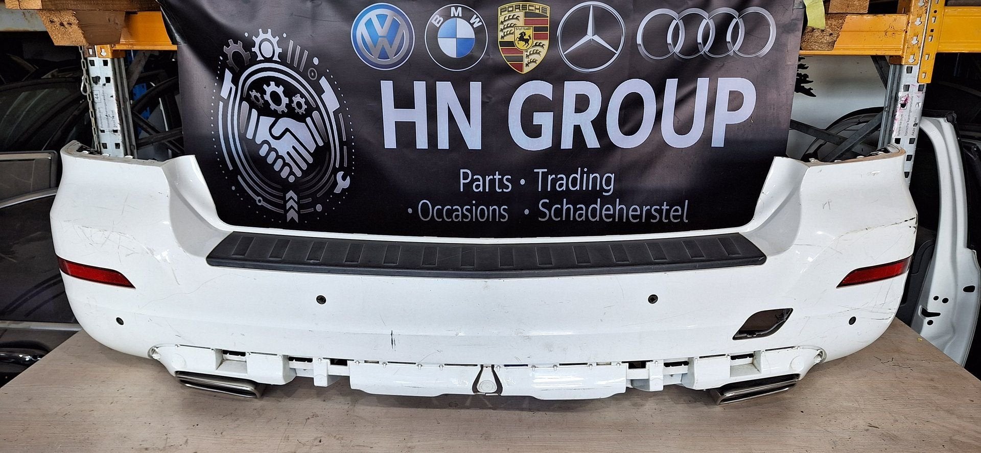 MERCEDES BENZ GLK X204 ACHTERBUMPER BUMPER, Gebruikt, -, -, Ophalen of Verzenden