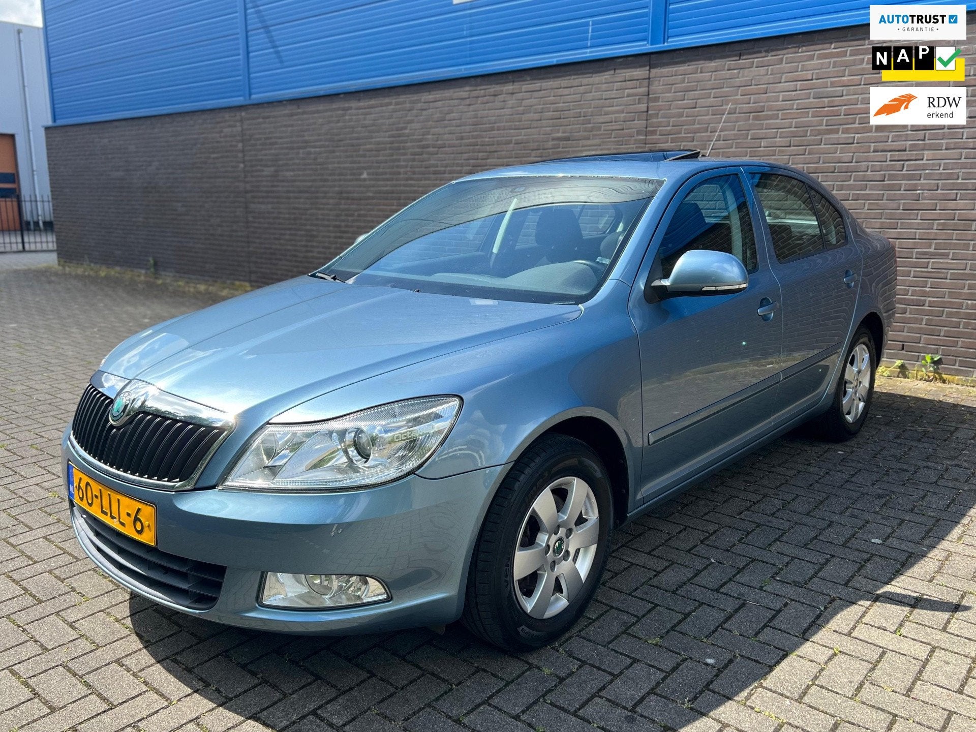 Skoda Octavia 1.8 TSI Elegance | Automaat | Dealer OH | Trek, Auto's, Skoda, 15 km/l, Gebruikt, 4 cilinders, Blauw