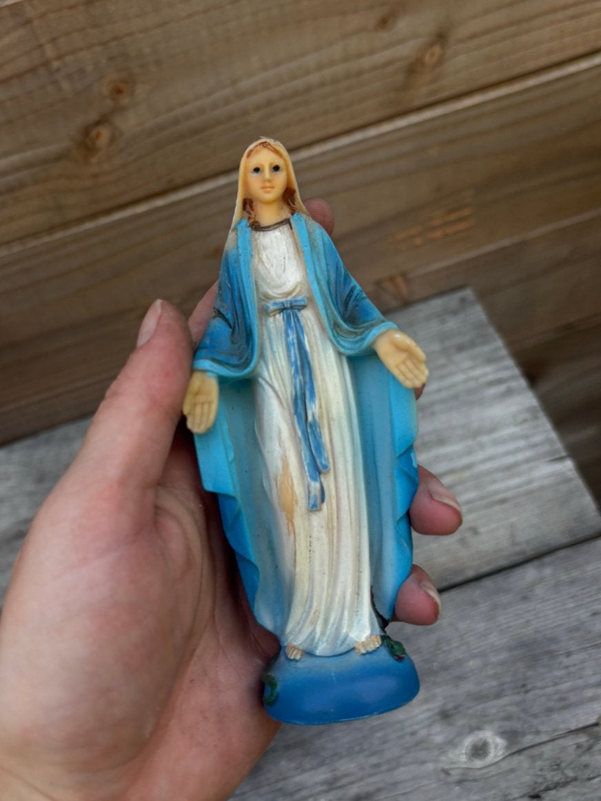 Maria beeldje - Religieuze decoratie, Antiek en Kunst, Ophalen of Verzenden