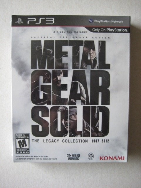 Metal Gear Solid legacy collection Playstation 3 PS3, Spelcomputers en Games, Games | Sony PlayStation 3, Avontuur en Actie, Vanaf 18 jaar