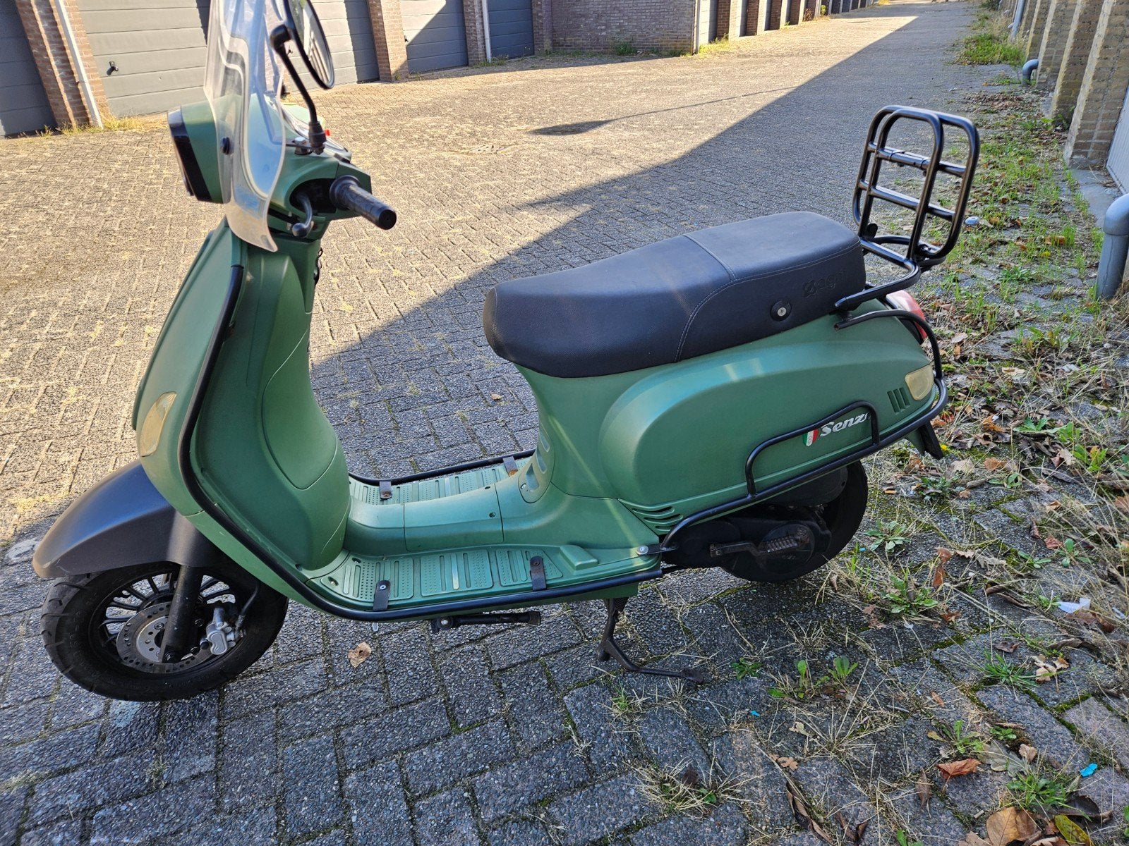 senzo met blauw kenteken en papieren, Ophalen, Gebruikt, Overige typen, Overige merken