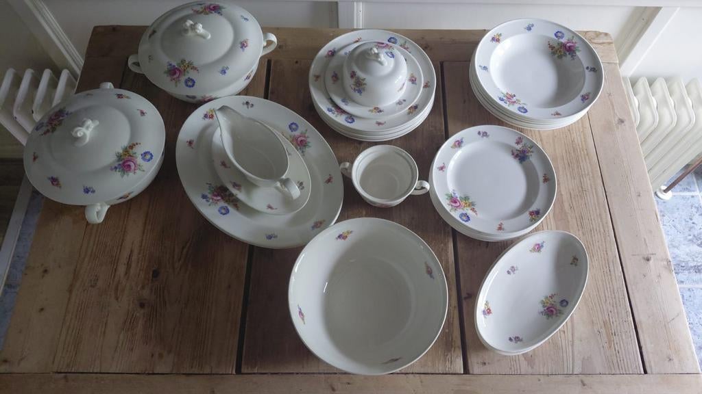 Servies onderdelen model: Boudewijn, Antiek en Kunst, Ophalen of Verzenden