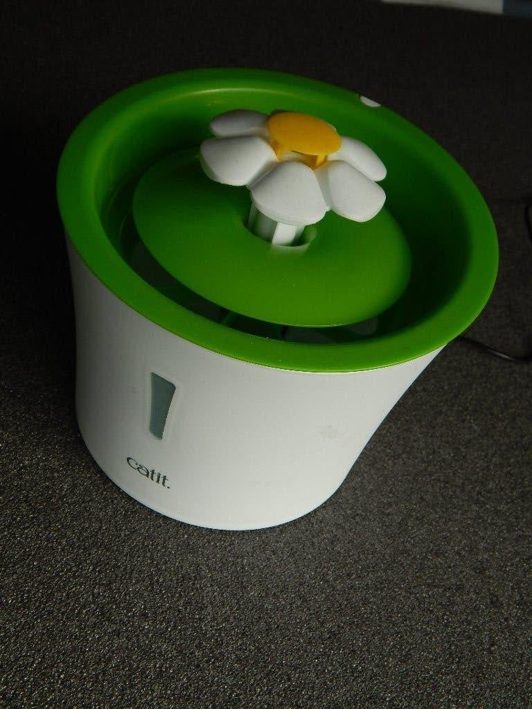 Catit Drinkfontein Bloem Senses - Kattendrinkbak - 3 l, Ophalen of Verzenden, Gebruikt