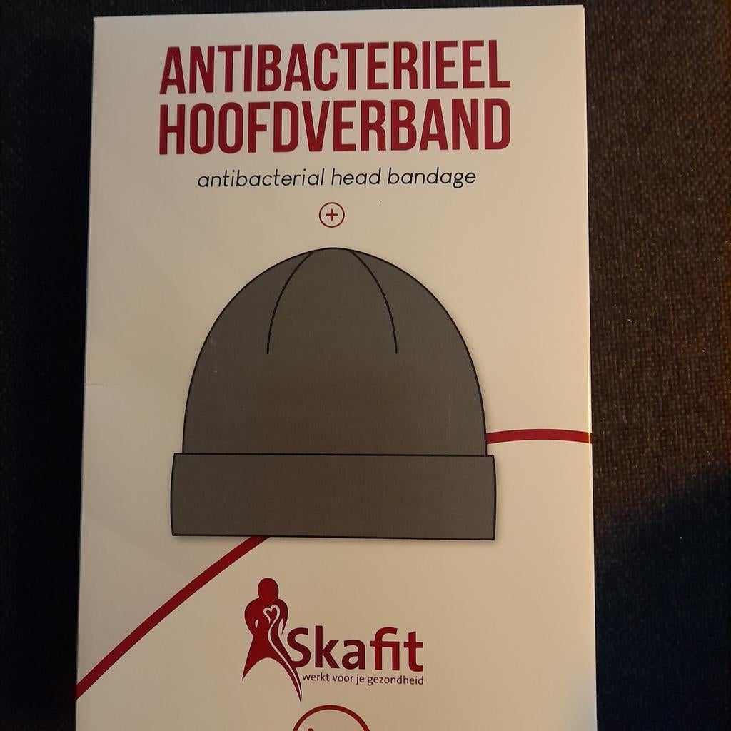Skafit zilvermuts antibacterieel hoofdverband nieuw, Ophalen of Verzenden, Nieuw