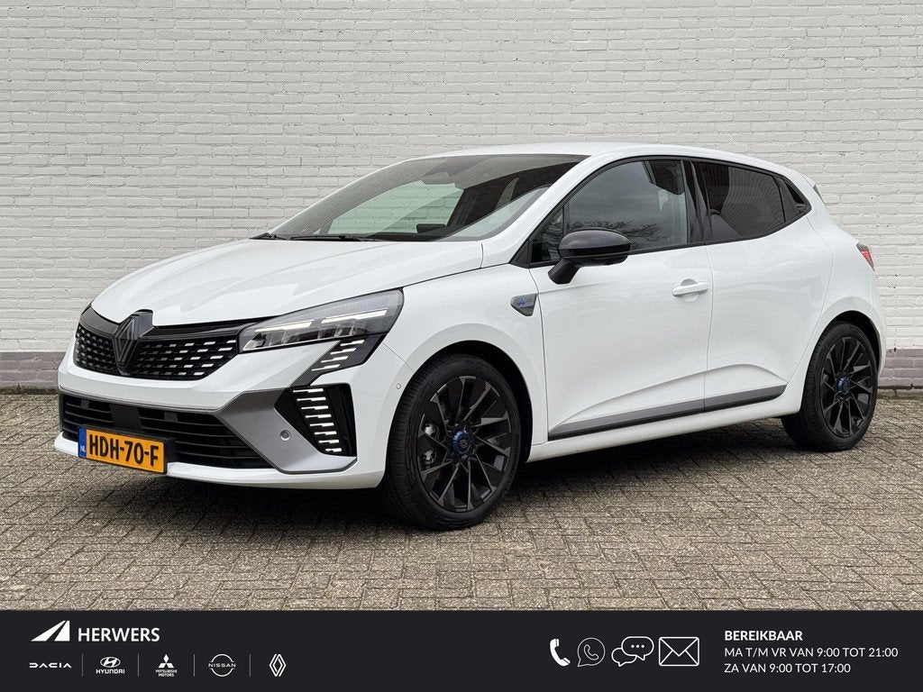 Renault Clio 1.6 E-Tech Full Hybrid 145 esprit Alpine / Pack, Auto's, Renault, Euro 6, Leder en Stof, Origineel Nederlands, Bedrijf