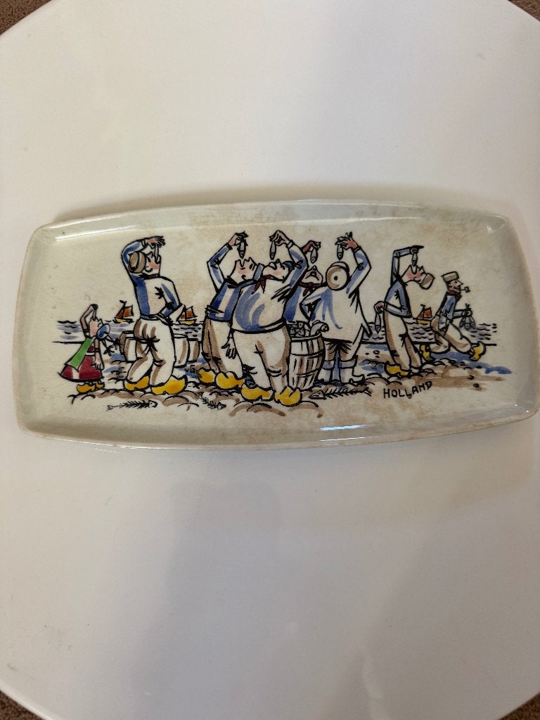 Vintage Goedewaagen Gouda haringschaaltje -  jaren '50/'60, Antiek en Kunst, Ophalen of Verzenden