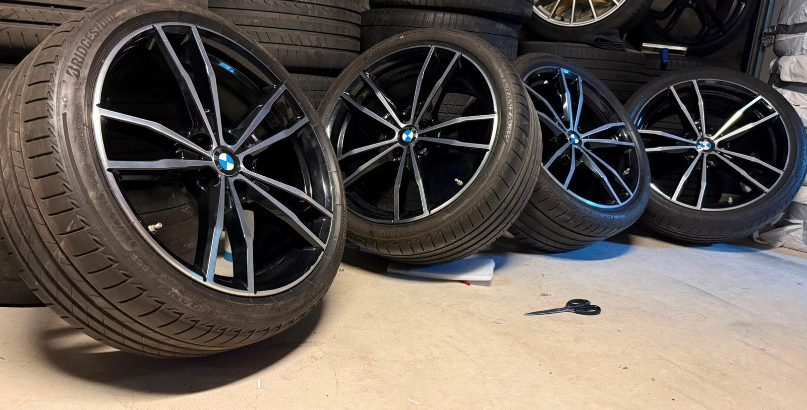 BMW 791M 19 inch velgen met banden 3 serie 4 serie G20 G21, Auto-onderdelen, Banden en Velgen, Ophalen, 19 inch, Zomerbanden