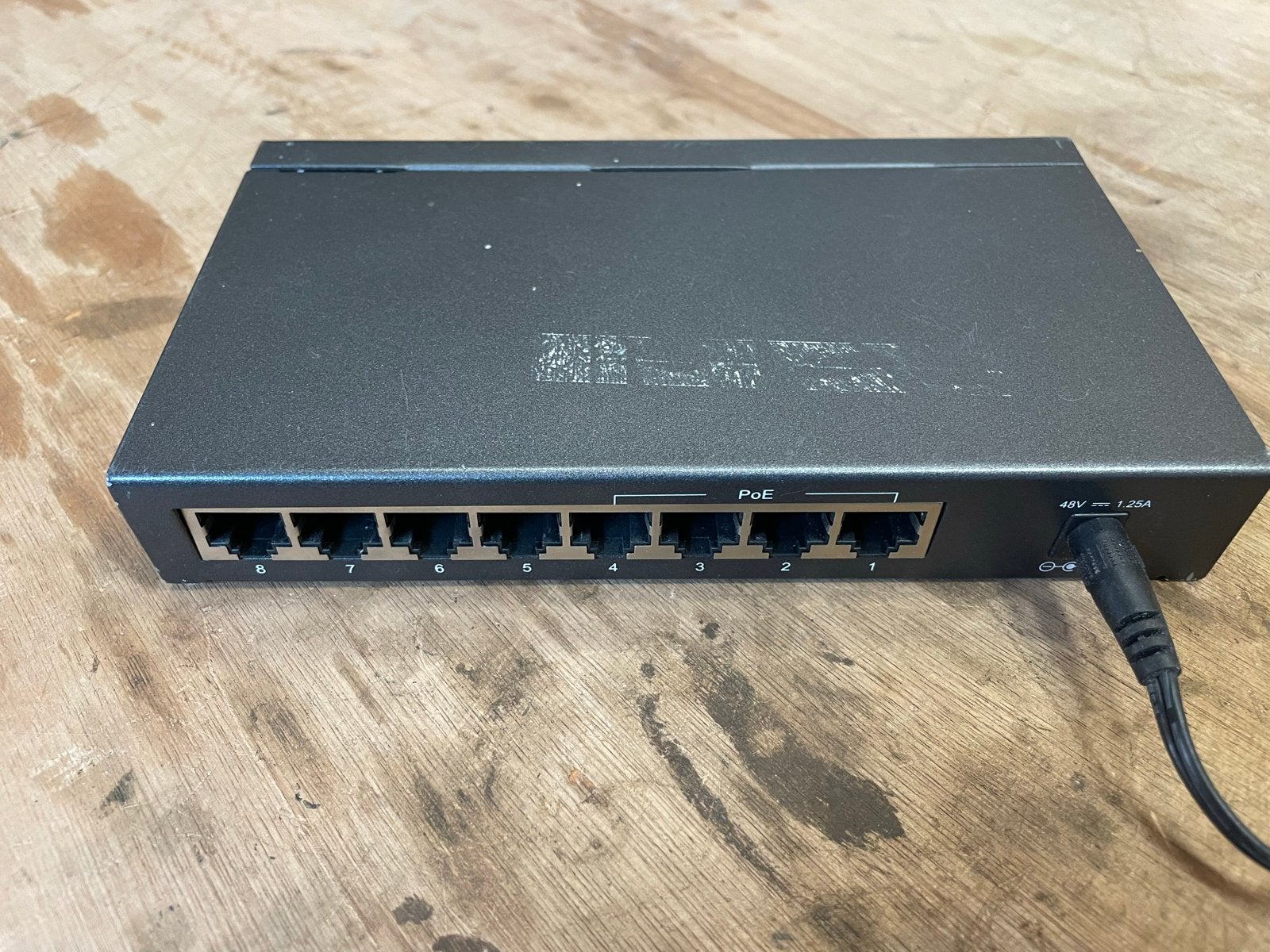 TP-Link TL-SG1008P 8-poorts Gigabit PoE Switch, Ophalen of Verzenden, Gebruikt