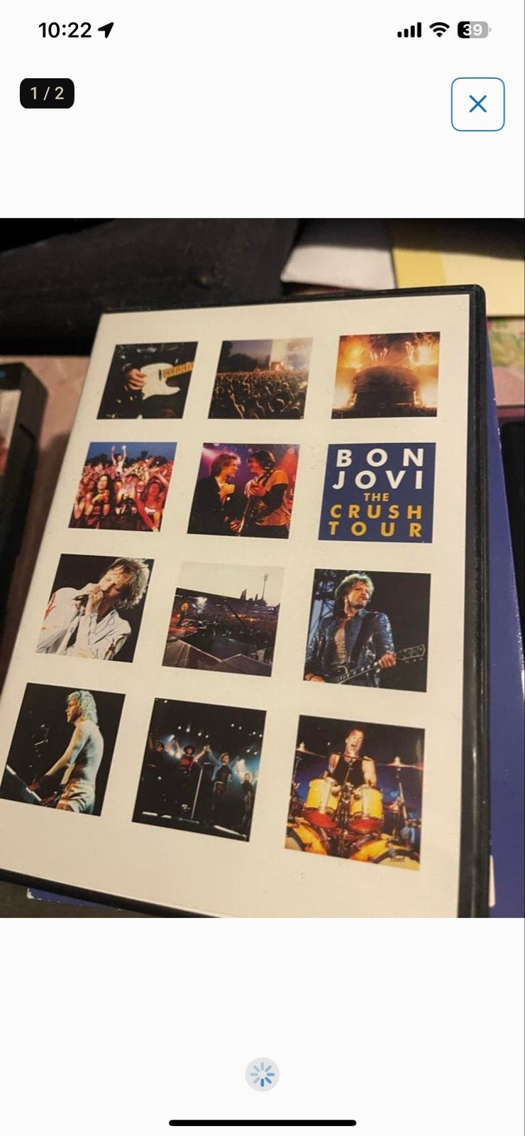 Bon Jovi - The Crush Tour DVD, Alle leeftijden, Engels, Ophalen of Verzenden, Concert