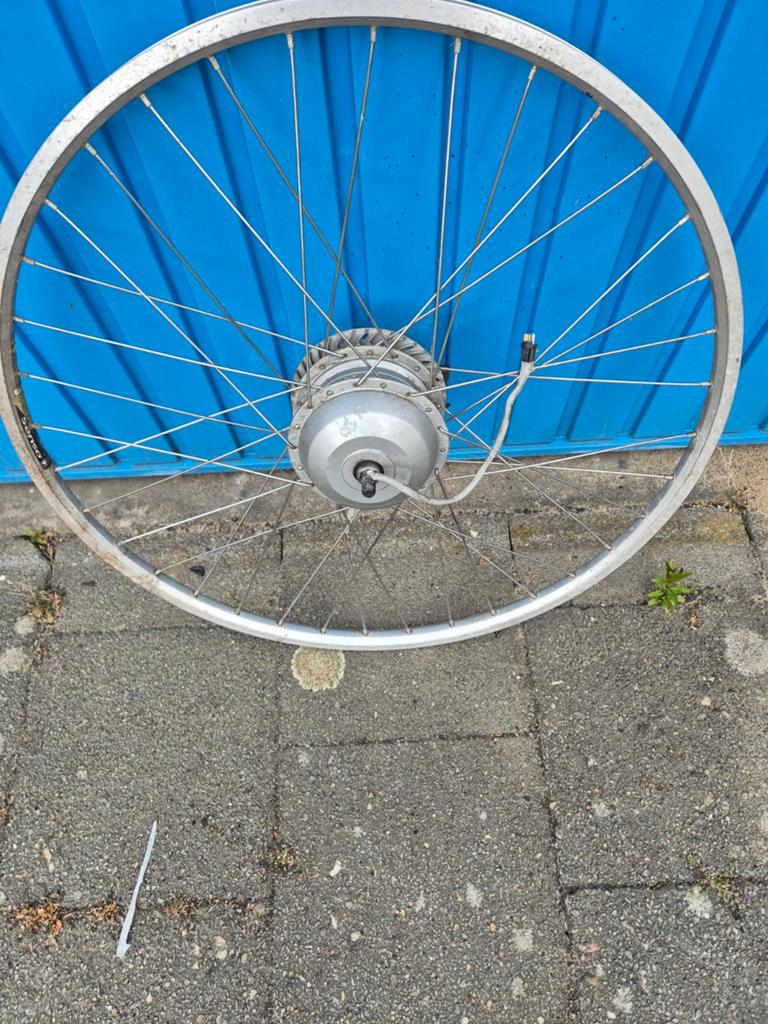 Gazelle Orange voorwiel met motor, onbekend, niet getest, Ophalen of Verzenden