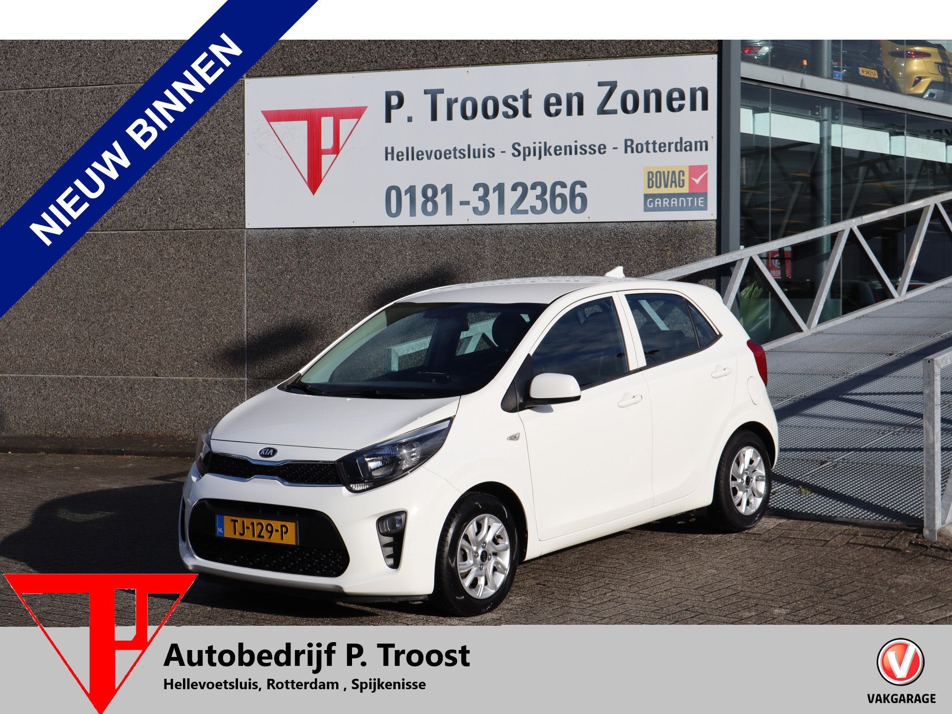 Kia Picanto 1.0 CVVT ComfortPlusLine Navigator Apple carplay, Auto's, Voorwielaandrijving, 12 maanden, Stof, Gebruikt