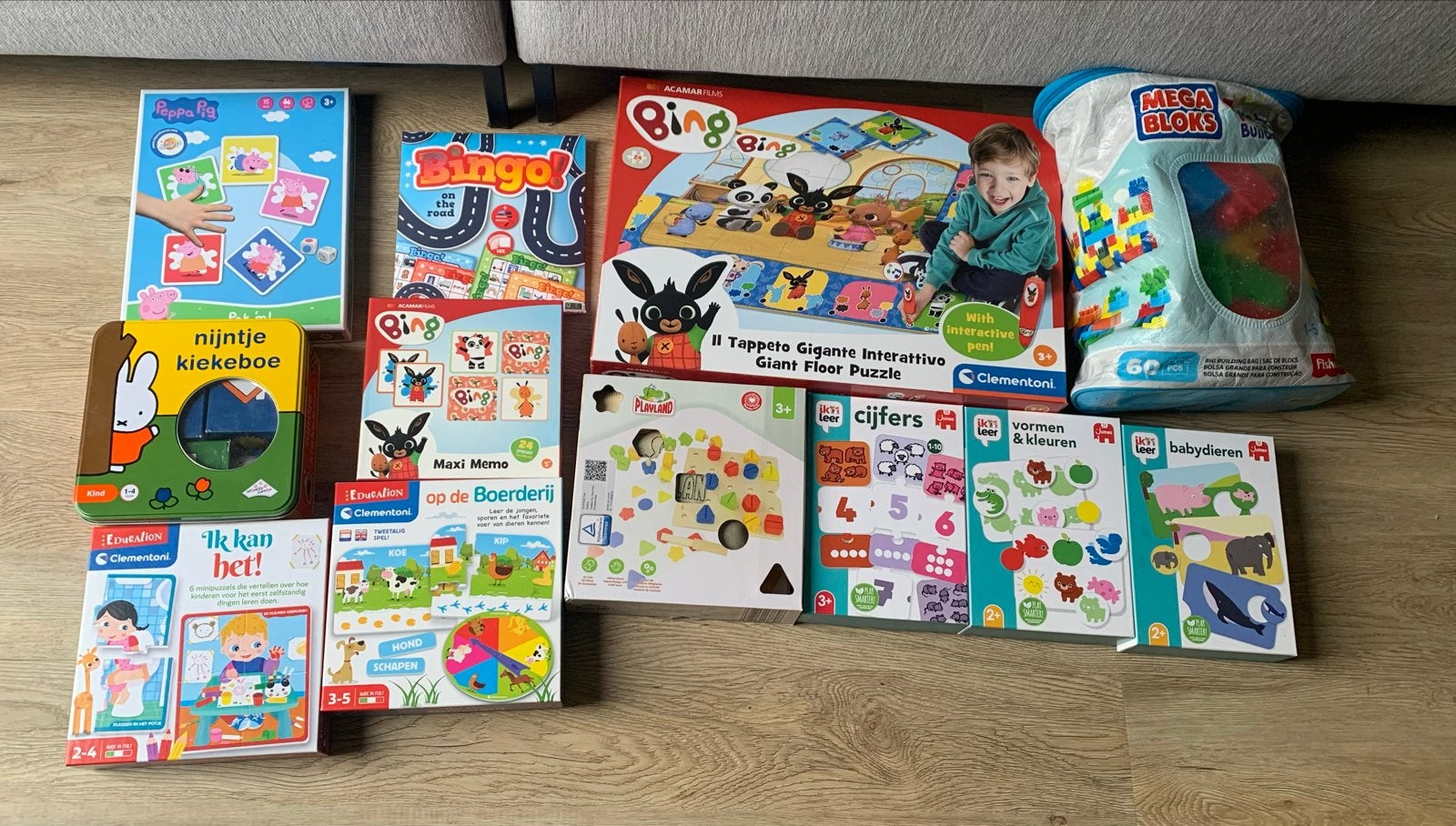 Grote set spelletjes en speelgoed voor kinderen, Ophalen, Gebruikt, Overige typen