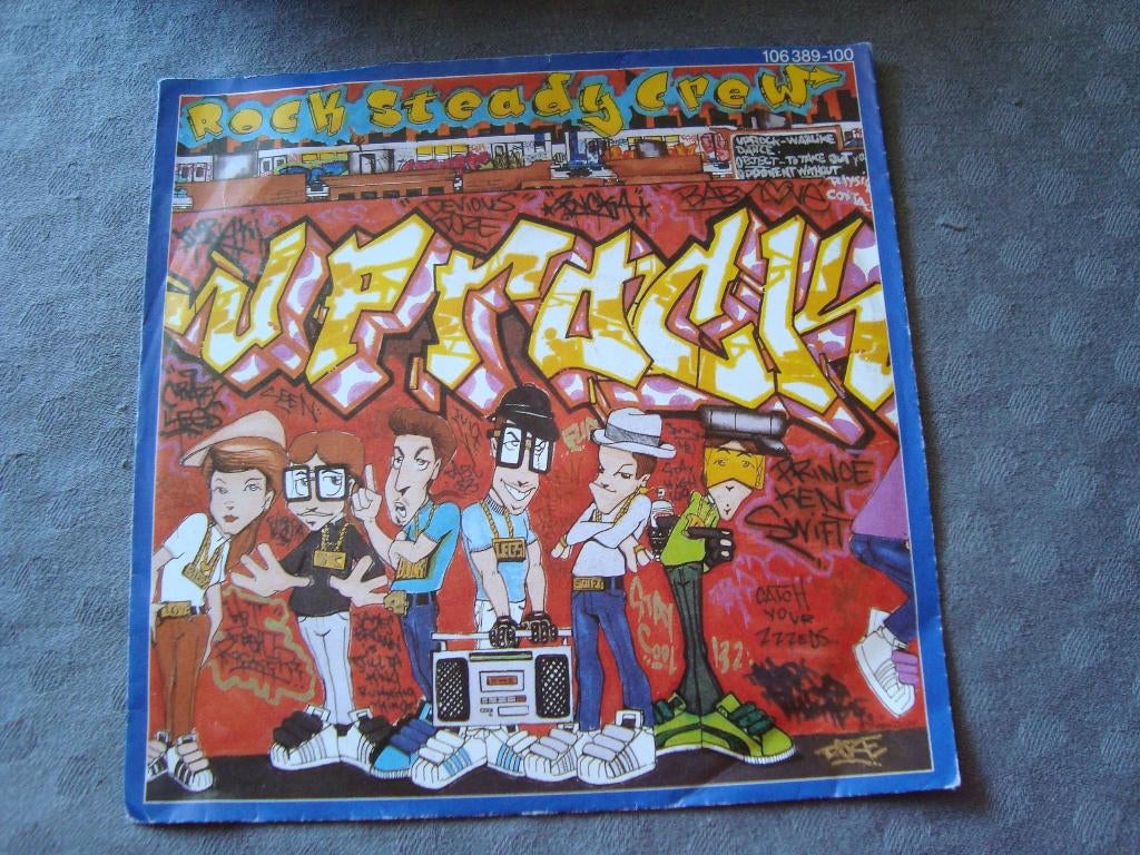 Uprock - rock steady crew, Cd's en Dvd's, Vinyl Singles, Ophalen of Verzenden, Zo goed als nieuw, Pop, Single