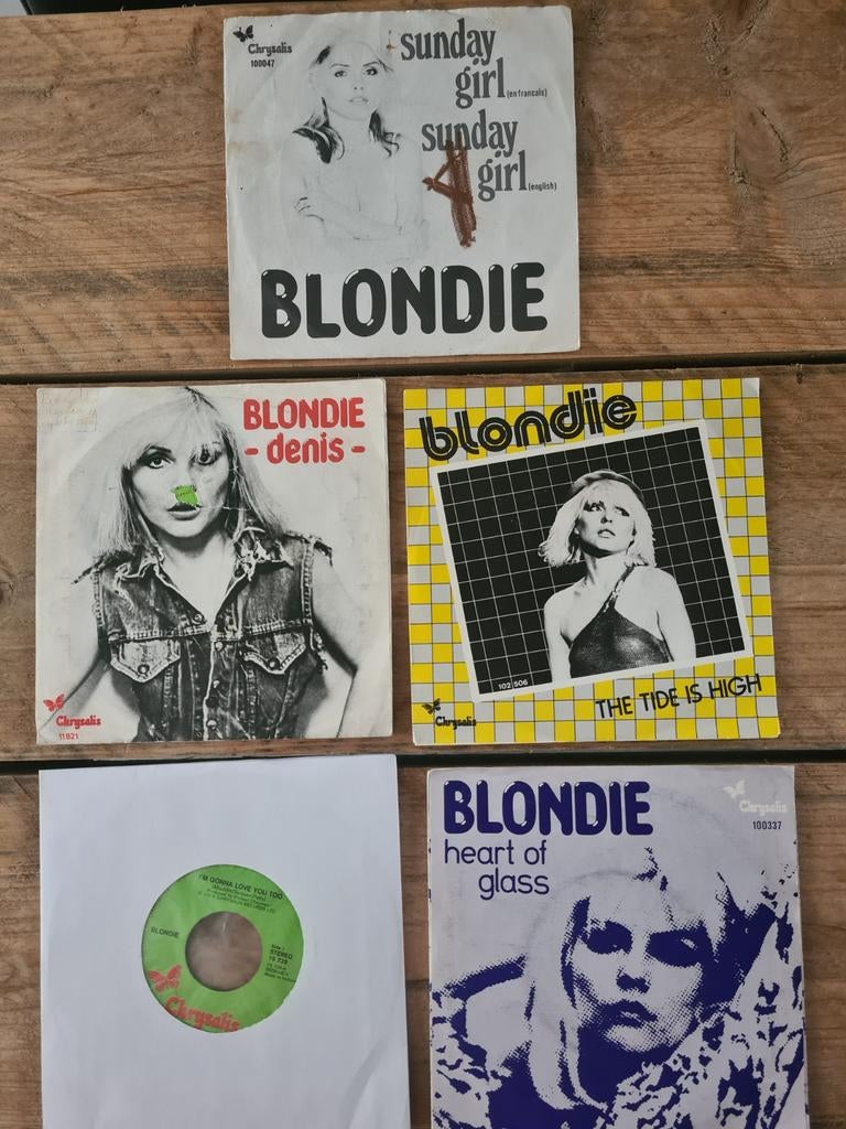 Blondie Vinyl Singles, Cd's en Dvd's, Vinyl Singles, Gebruikt, Fotohoes, 7 inch, Single