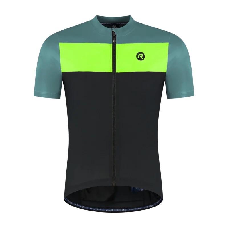 Rogelli Core Block heren fietsshirt korte mouwen - L - nieuw, Rogelli, Rogelli, Rithmeesterpark 9, 4838 GZ Breda, Nieuw