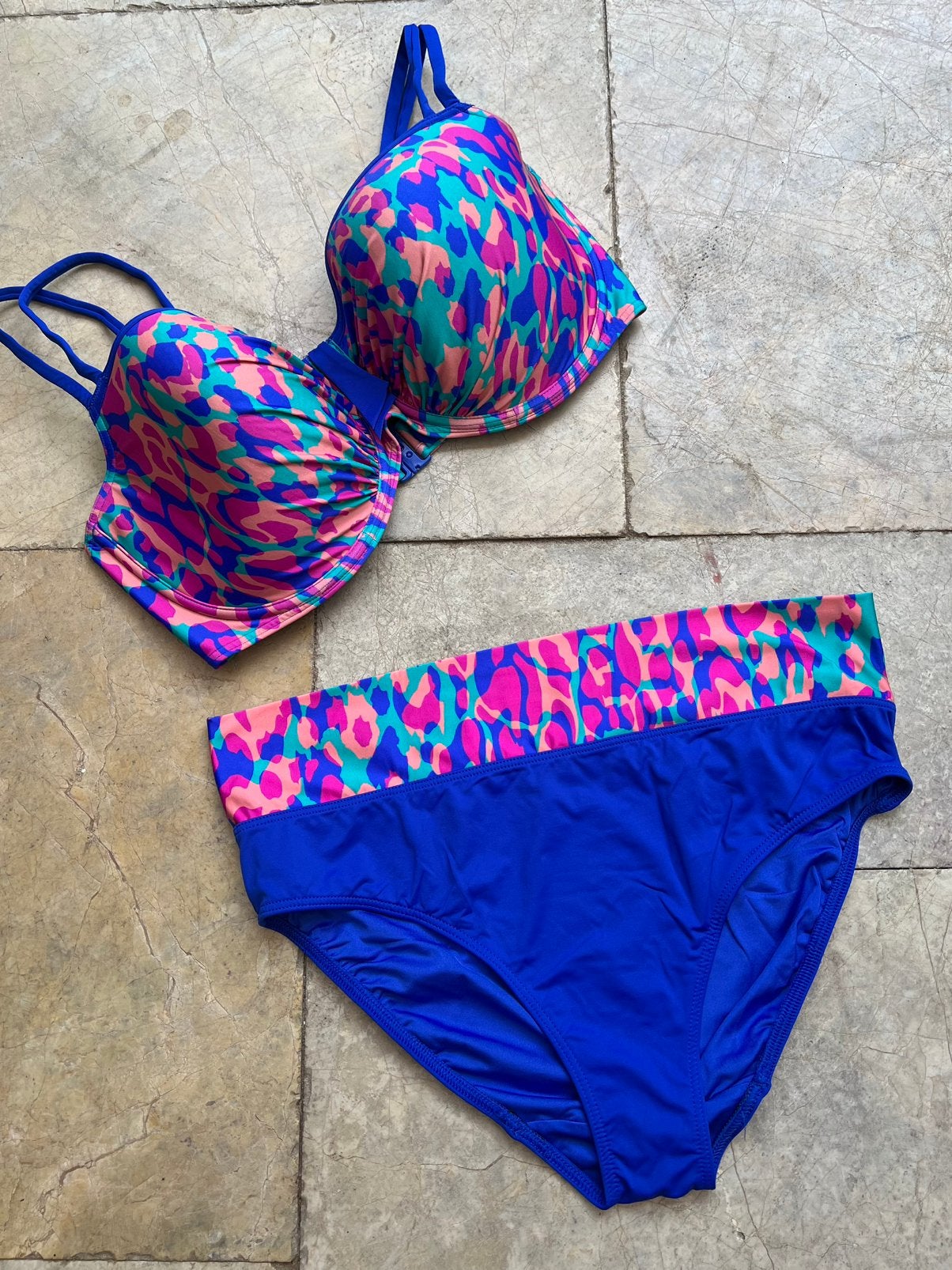 PRIMADONNA BADKLEDING 85E / maat 42, Kleding | Dames, Ophalen of Verzenden, Zo goed als nieuw, Blauw, Bikini