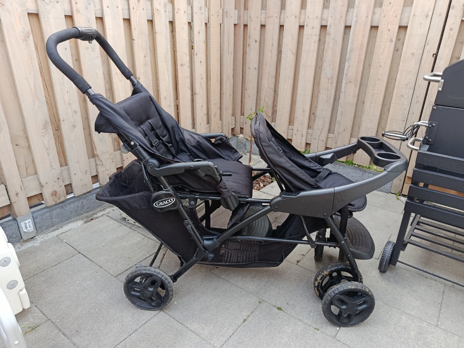 Graco Duowagen - Ideaal voor twee kinderen, Gebruikt, Duowagen, Ophalen, Kinderwagen