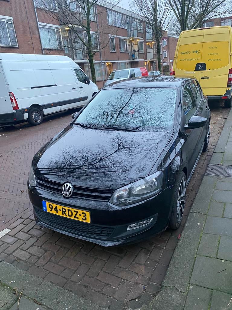 Volkswagen Polo 1.2 TDI 55KW BM 2011 Zwart, Auto's, Volkswagen, Voorwielaandrijving, 74 pk, 1199 cc, 96 €/maand
