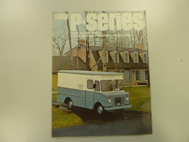 1967 Ford P-Series Parcel Delivery Chassis Brochure USA, Ophalen of Verzenden, Gelezen, Ford
