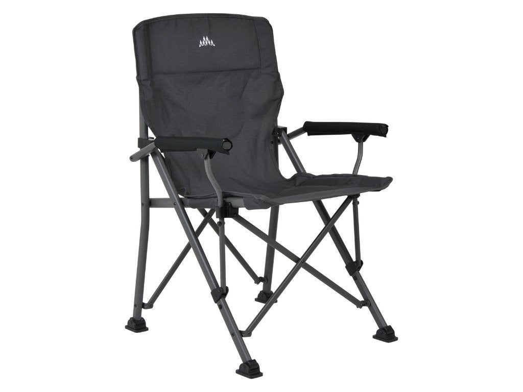 Obelink Chairman Anthracite vouwstoelen (6 stuks) - z.g.a.n., Caravans en Kamperen, Kampeermeubelen, Ophalen of Verzenden, Zo goed als nieuw