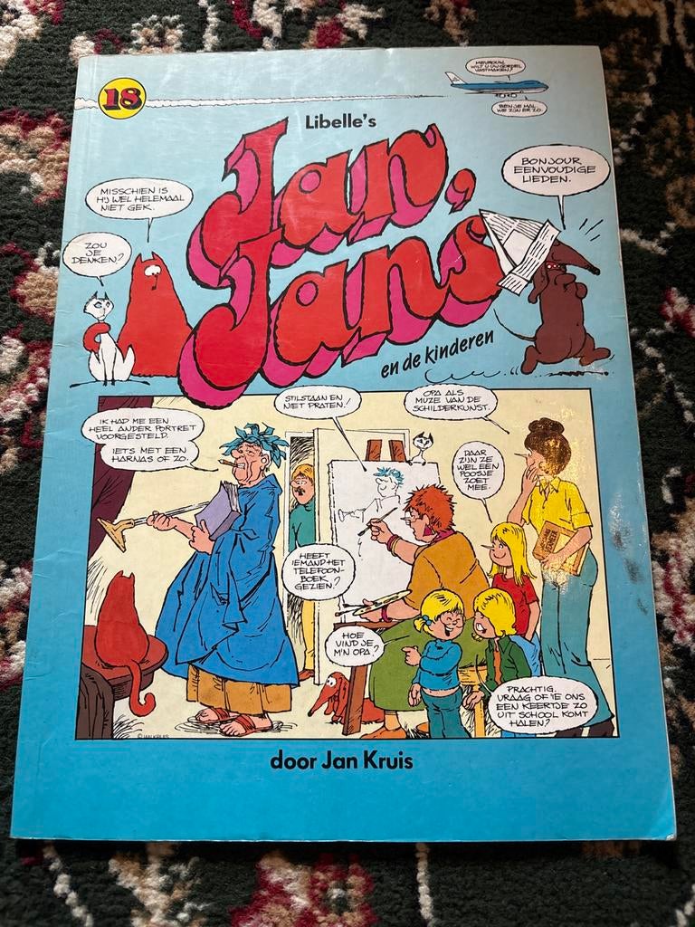 Libelle's Jan, Jans en de kinderen, Eén stripboek, Ophalen of Verzenden, Gelezen