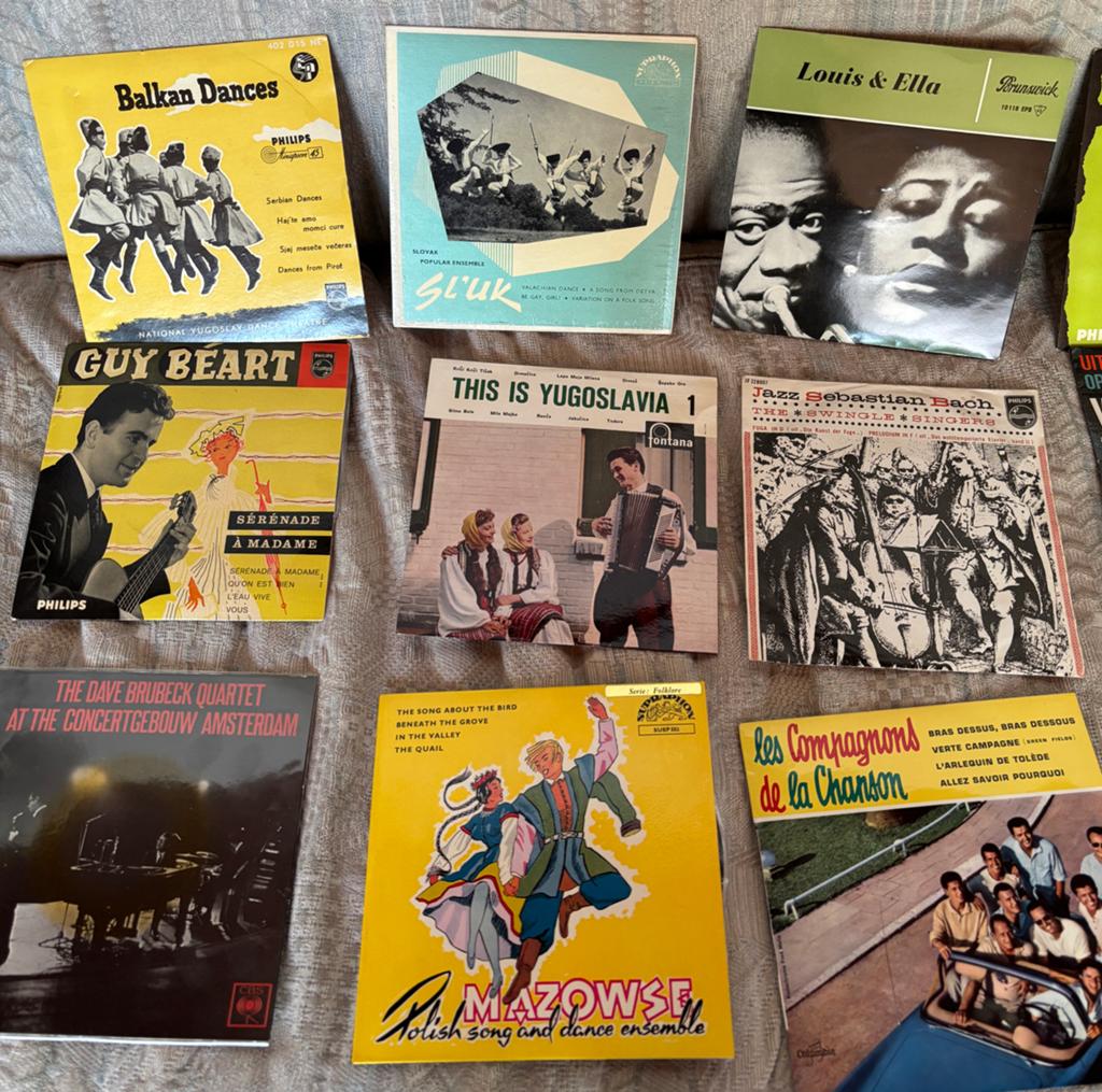 Ruim 150 LP’s & Single Klassiek, Jazz, Wereldmuziek, Cabaret, Ophalen, Gebruikt, Overige formaten