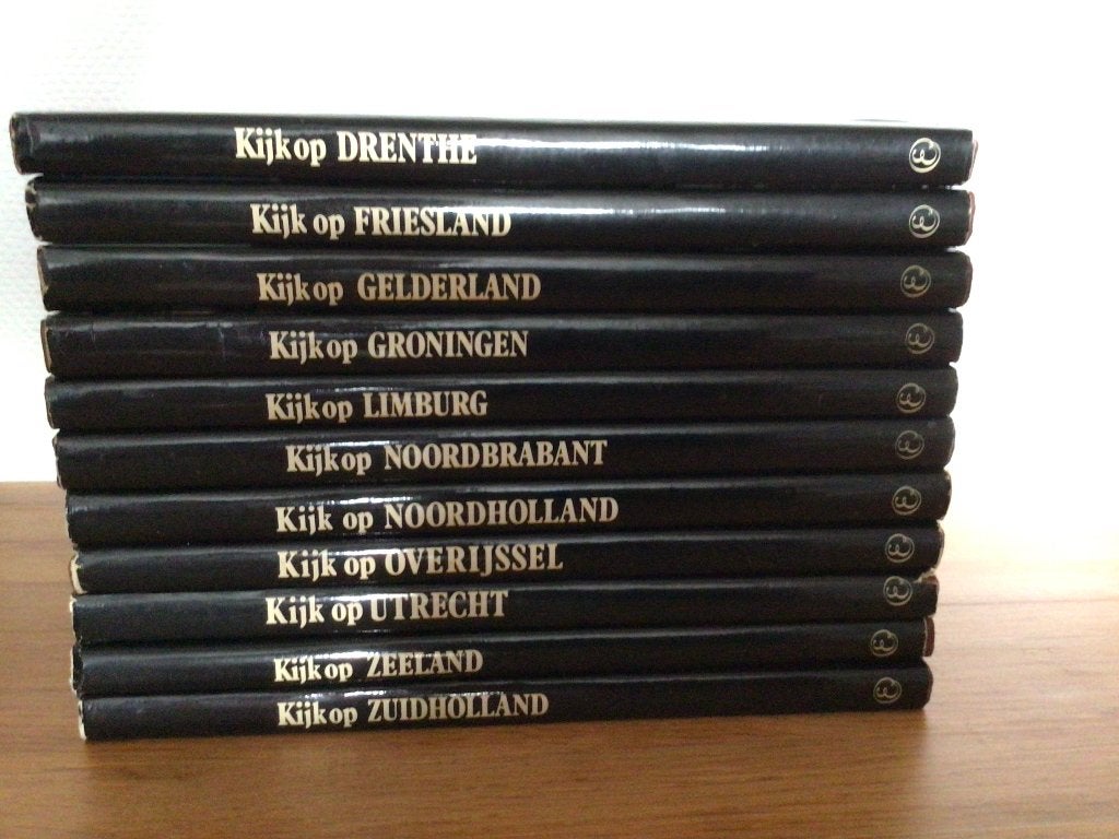 Kijk op Nederland 11 delig boekenserie van Elsevier, Ophalen, Overige onderwerpen, Diverse auteurs
