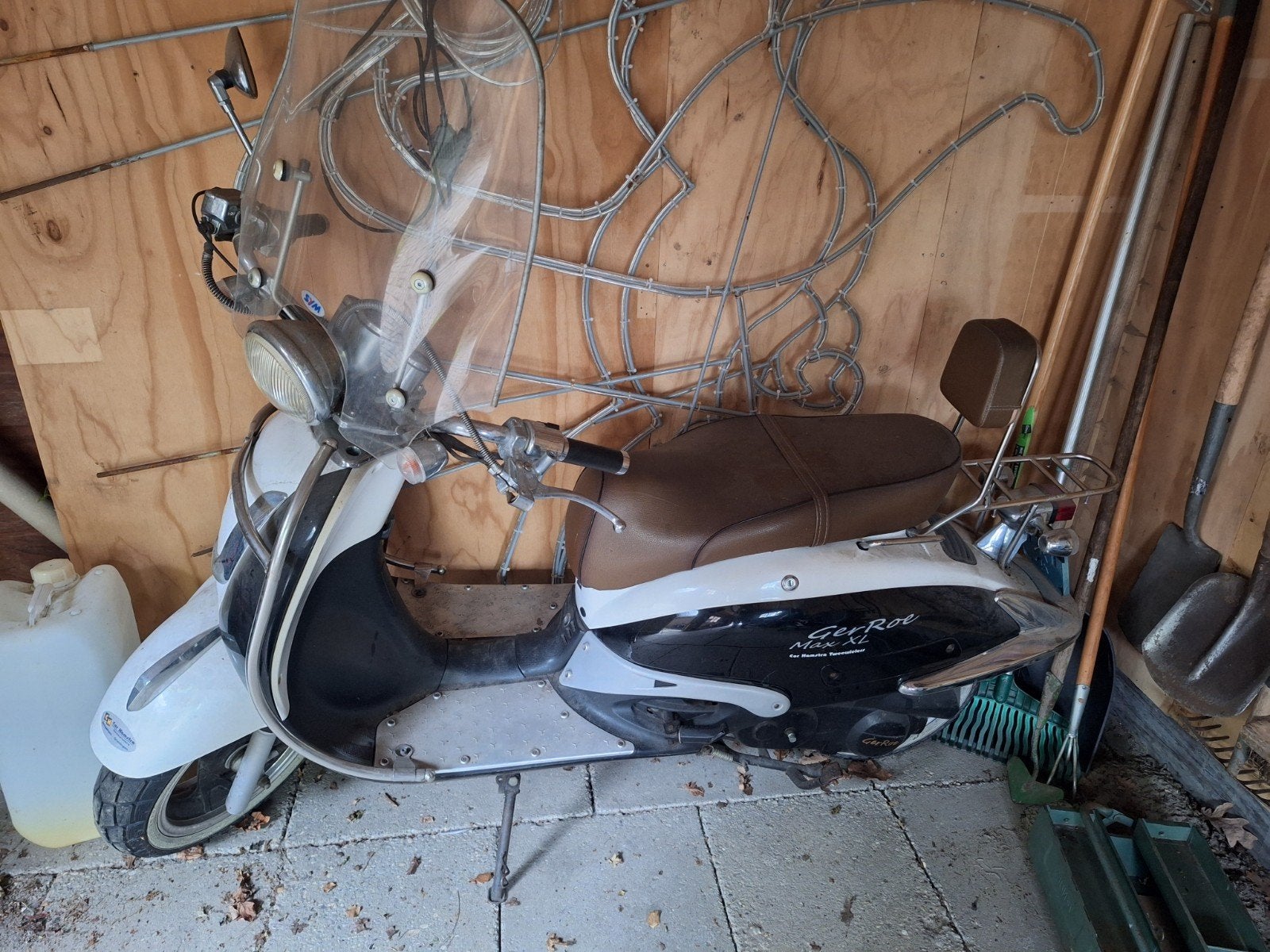 Gerroe snor scooter vandaag ophalen, Ophalen, Gebruikt, Benzine, Overige merken