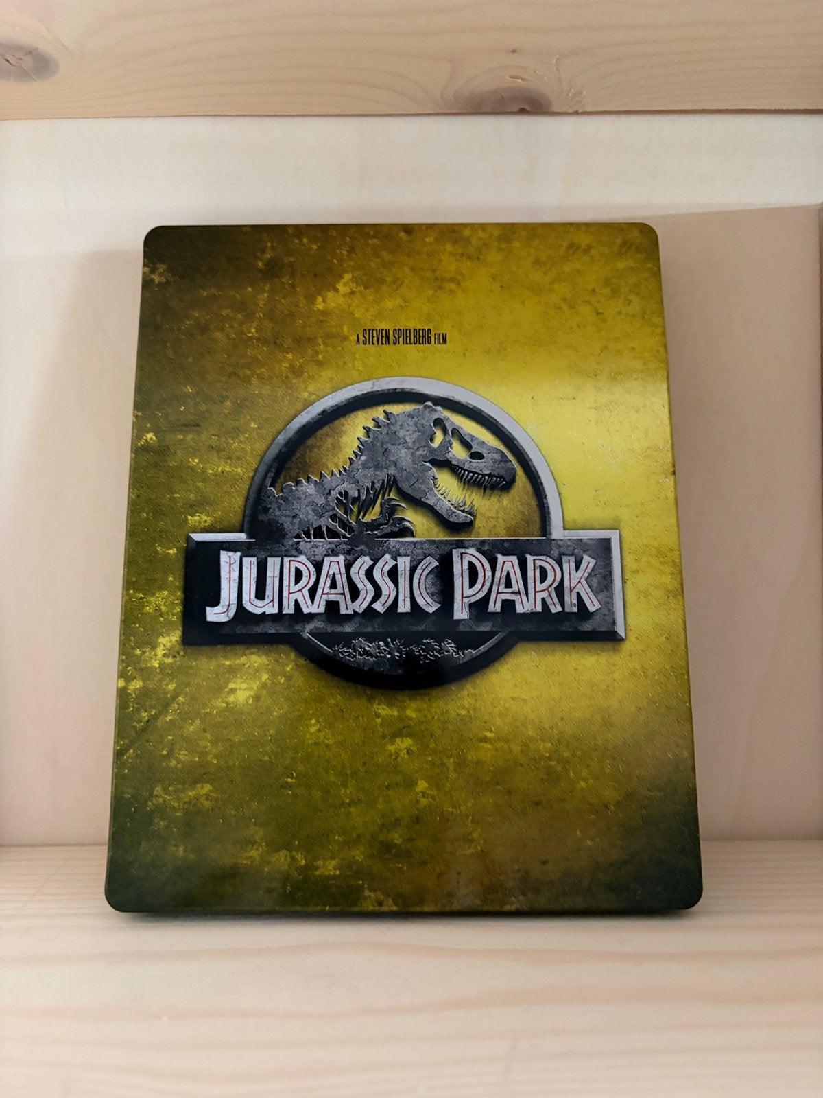 Jurassic Park - Steelbook - 4K blu-ray, Ophalen of Verzenden, Zo goed als nieuw