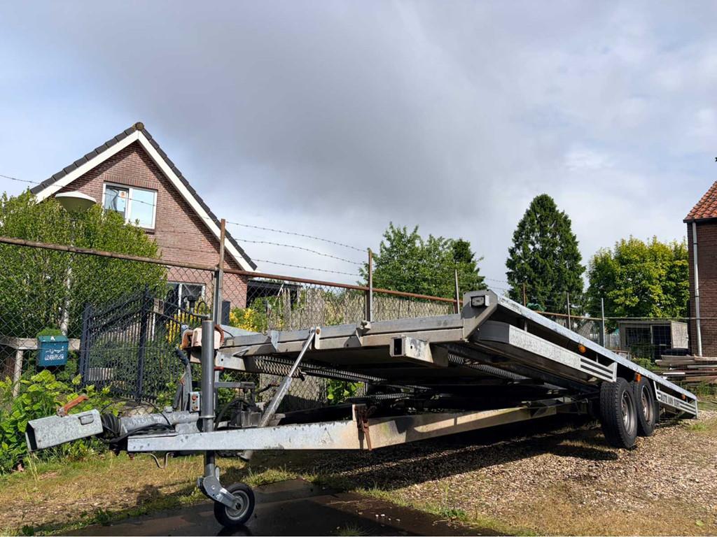2005 hapert H2700 kantelbaar! Dubbelasser Aanhangwagen, Gebruikt