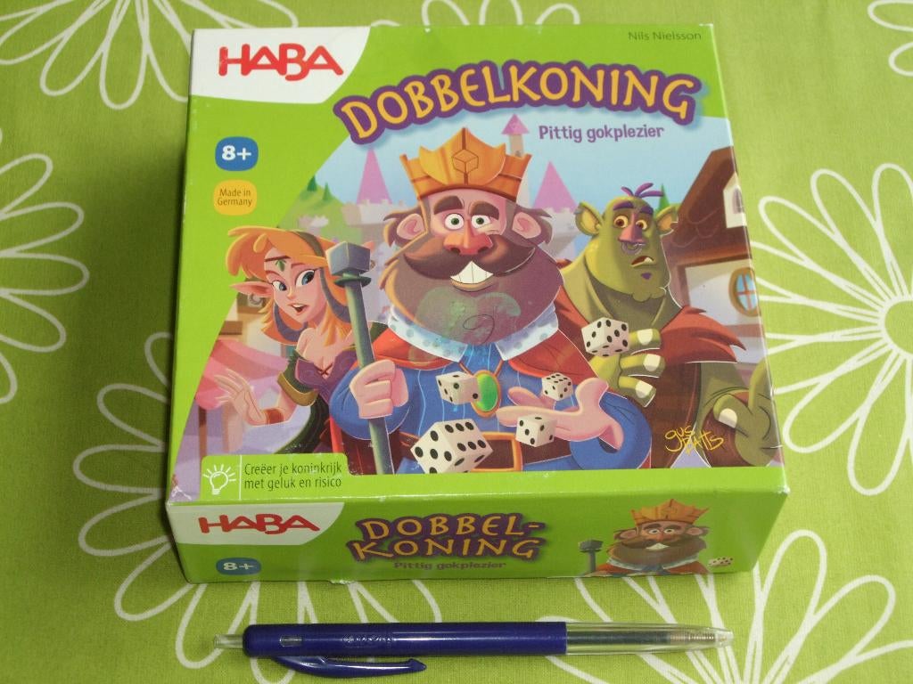 Dobbelkoning - Pittig gokplezier - HABA, Een of twee spelers, Ophalen of Verzenden, Zo goed als nieuw, HABA