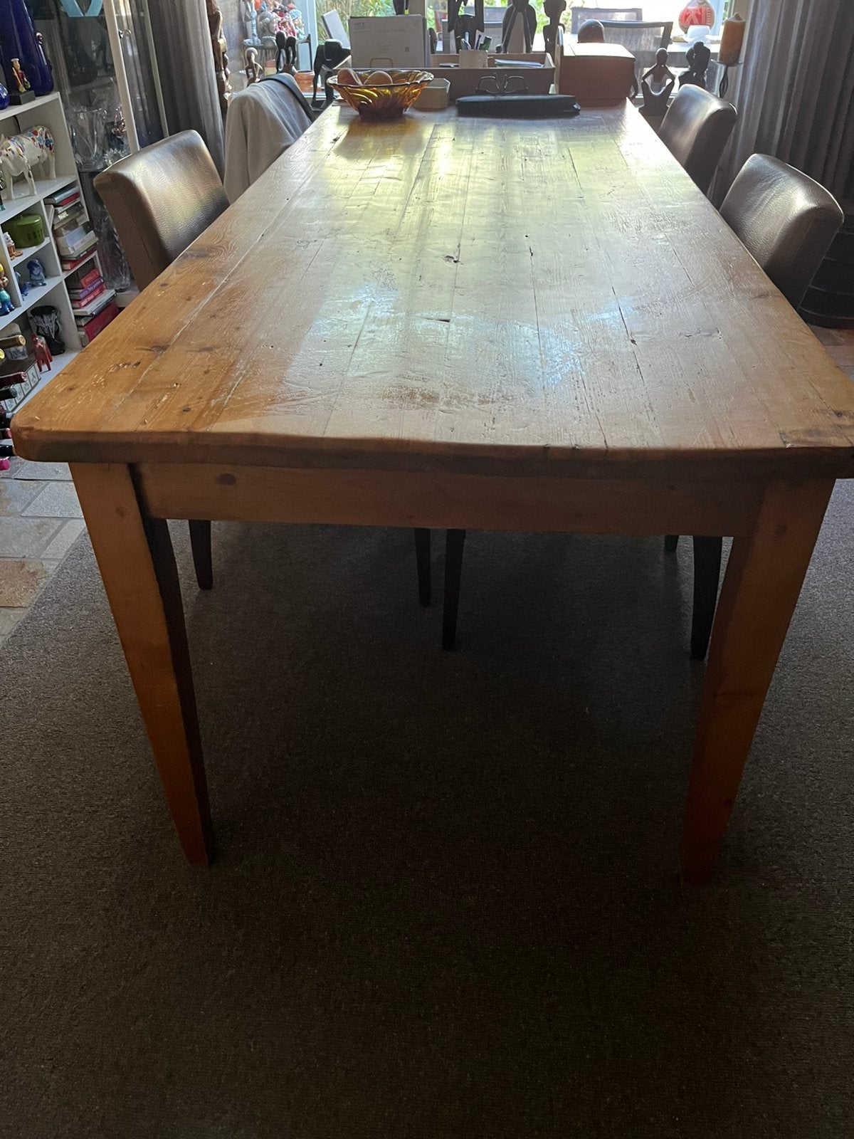 Oude tafel, Ophalen, Gebruikt, 200 cm of meer, 50 tot 100 cm