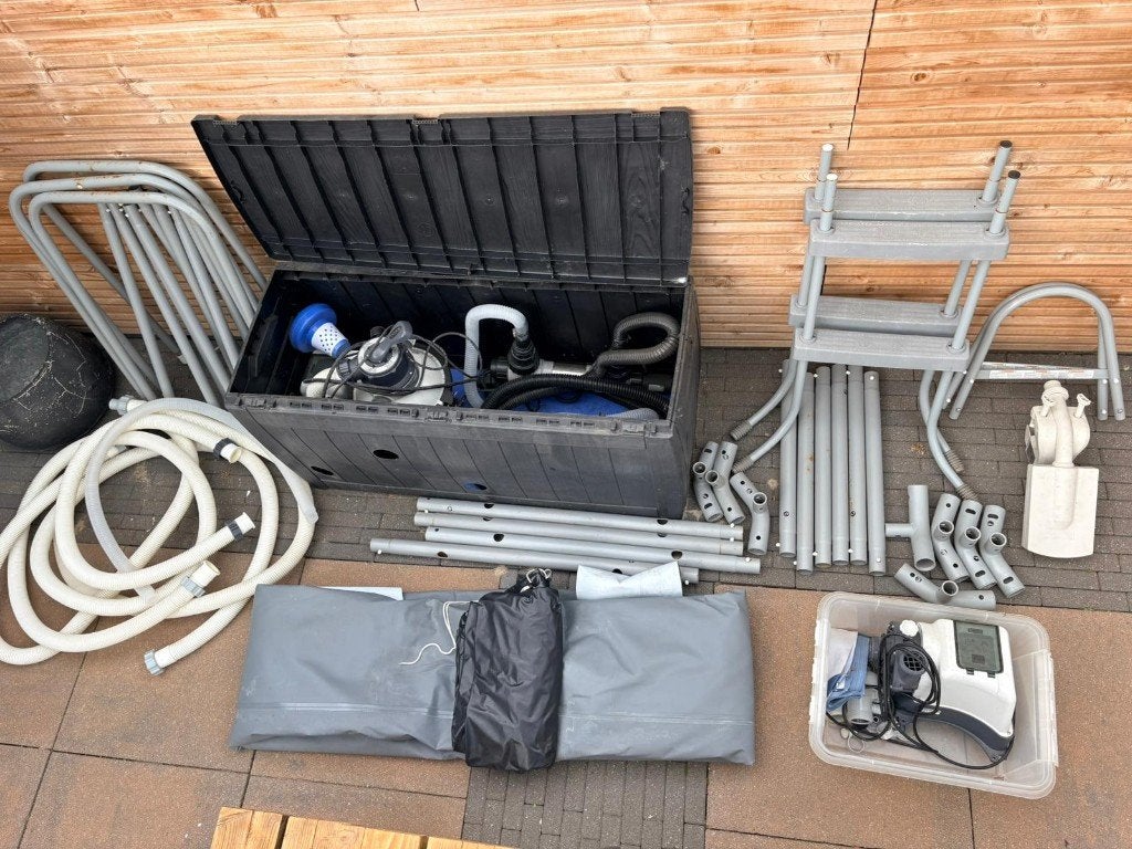 Compleet Bestway zwembad, Tuin en Terras, Zwembaden, Ophalen, 200 tot 300 cm, 80 tot 120 cm, Zo goed als nieuw