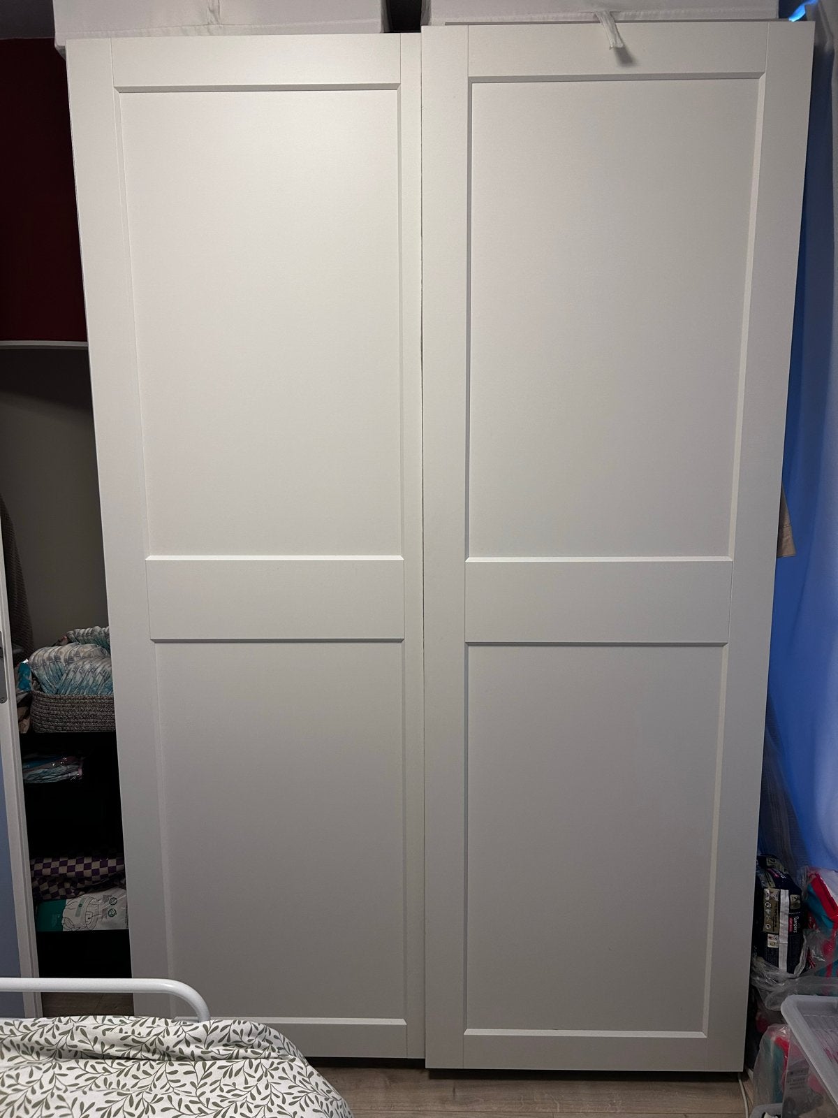 IKEA Pax kledingkast met schuifdeuren (150x236), Huis en Inrichting, Ophalen, 100 tot 150 cm, 200 cm of meer, Zo goed als nieuw