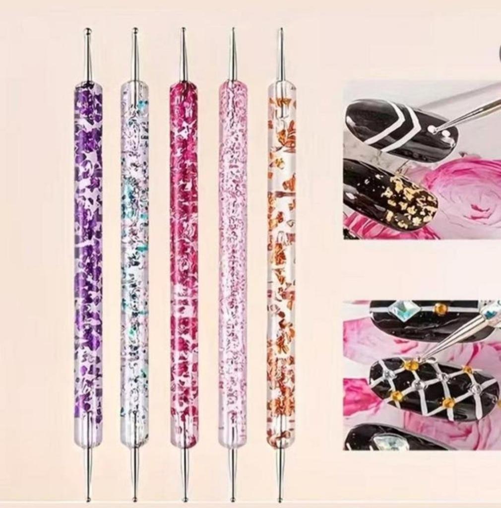 Nieuwe Nagel Dotting Tools Set - 5 Stuks voor Nail Art, Ophalen of Verzenden, Nieuw, Overige typen