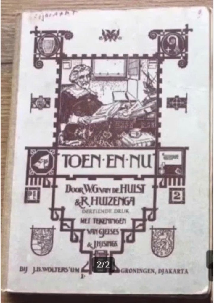 Toen.en nu nr.1 en nr.2 door W.G.Van de Hulst & C.Jetses, Ophalen of Verzenden, Gelezen, Fictie algemeen
