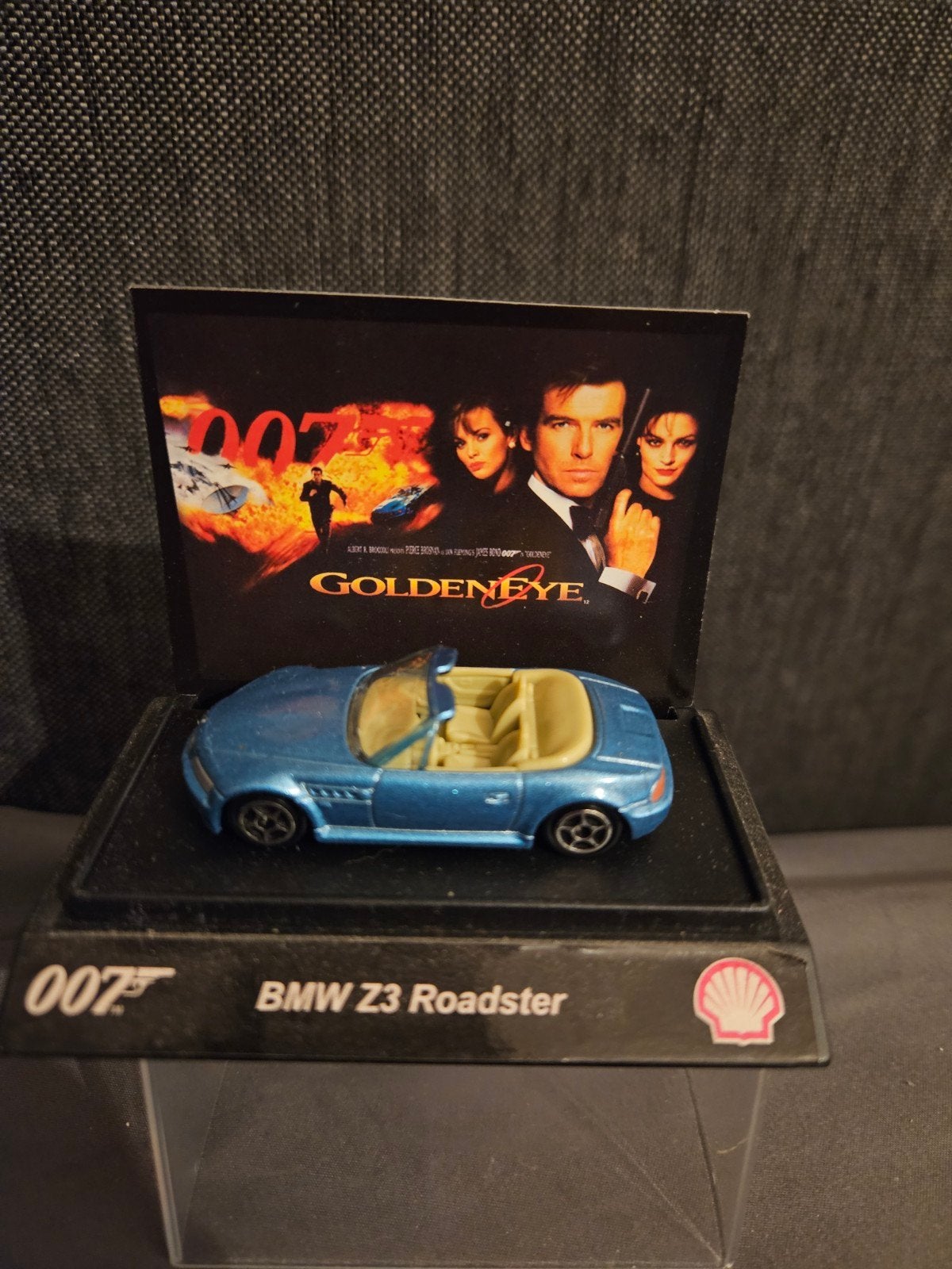 James Bond 007 GoldenEye BMW Z3 Roadster modelauto Shell, Ophalen of Verzenden, Gebruikt, Auto