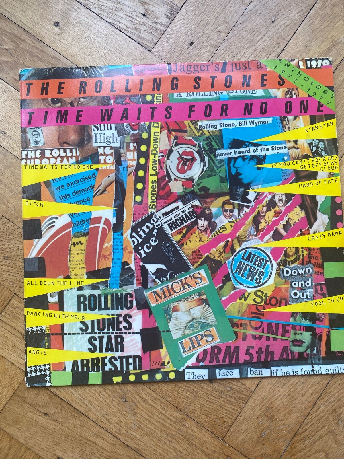 The Rolling Stones - Time Waits For No One 1971-1977, LP, Rock, Gebruikt, Ophalen of Verzenden