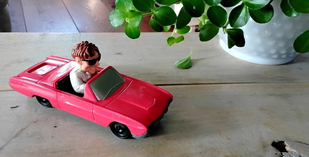 Vintage McDonald's speelgoed - Disney Thunderbirds met Ford, Verzamelen, Ophalen of Verzenden, Zo goed als nieuw