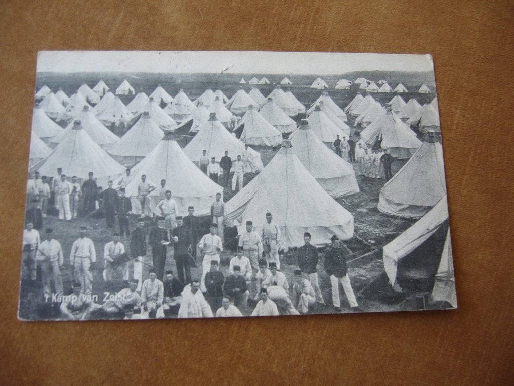 ZEIST  =  T, KAMP VAN ZEIST  BRIEFKAART  1913, Ophalen of Verzenden, Voor 1920, Gelopen, Utrecht