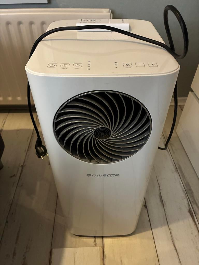 Rowenta AU5020 Mobiele Airco - Krachtige Koeling, Ophalen, Minder dan 60 m³, 3 snelheden of meer, Zo goed als nieuw