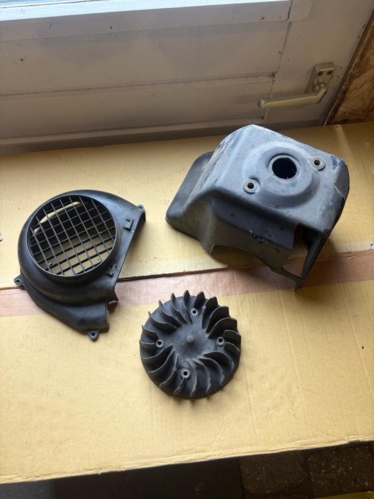 Skr 125/180cc koelkappen, Ophalen of Verzenden