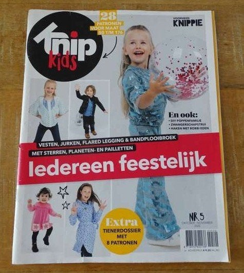 Knipkids, Knippie nr. 5 oktober, november 2020 maat 50/176, Verzenden, Zo goed als nieuw, Kind, Knippie