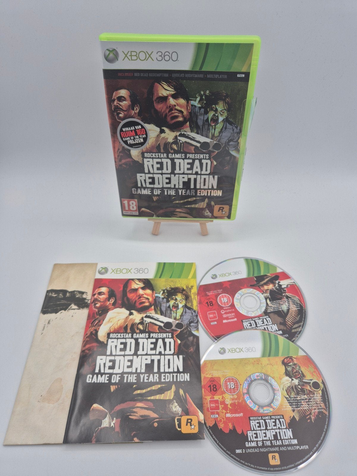 Red Dead Redemption GOTY Edition Xbox 360, Avontuur en Actie, Online, Vanaf 18 jaar, 1 speler