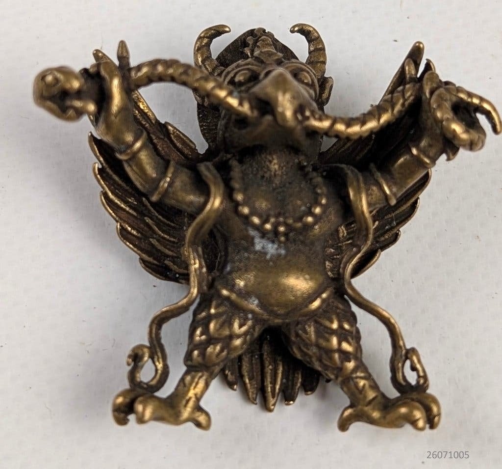 hanger / broche brons Nepal, Ophalen, Brons